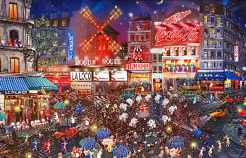 Moulin Rouge 2003 Embellished Limited Edition Print - Alexander Chen Moulin Rouge 2003 Embellished Limited Edition Print - Alexander Chen