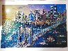 Brooklyn Bridge 2002 - New York - NYC - Twin Towers Limited Edition Print by Alexander Chen - 2