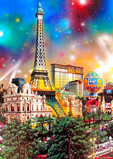 Paris Casino  2009 - Las Vegas Nevada Limited Edition Print - Alexander Chen