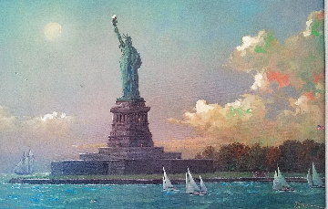 Liberty Island Embellished Limited Edition Print - Alexander Chen Liberty Island Embellished Limited Edition Print - Alexander Chen