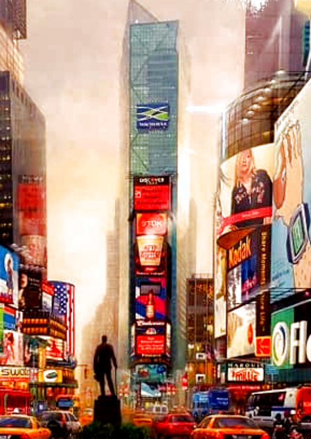 1 Time Square 2006 - New York - NYC Limited Edition Print by Alexander Chen