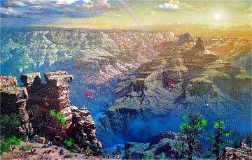 Grand Canyon 2003 Embellished Limited Edition Print - Alexander Chen Grand Canyon 2003 Embellished Limited Edition Print - Alexander Chen