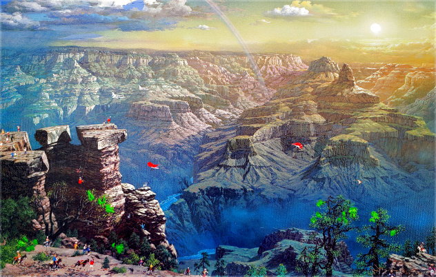 Grand Canyon 2003 Embellished - Arizona Limited Edition Print by Alexander Chen