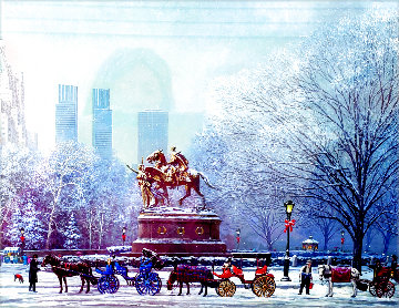 Central Park South 2006 New York Limited Edition Print - Alexander Chen