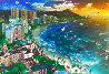 Hawaiian Sunset 2002 Waikiki Limited Edition Print by Alexander Chen - 0