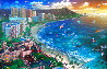 Hawaiian Sunset 2002 - Waikiki, Hawaii Limited Edition Print by Alexander Chen - 0