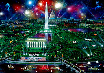 Washington Celebration 2000 1999 Limited Edition Print - Alexander Chen Washington Celebration 2000 1999 Limited Edition Print - Alexander Chen