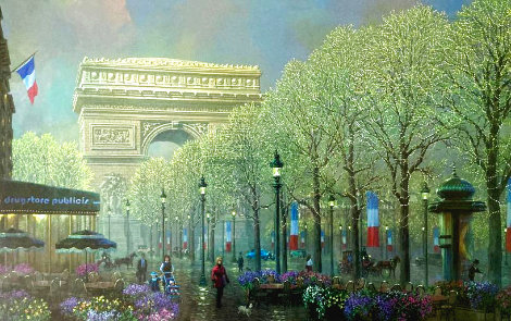Arc De Triomphe 2003 - Paris, France Limited Edition Print - Alexander Chen