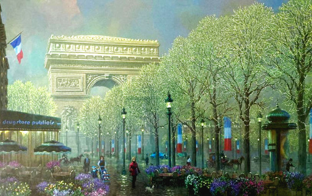 Arc De Triomphe 2003 - Paris, France Limited Edition Print by Alexander Chen