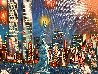 Manhattan Celebration 2006 Embellished - New York - NYC - Twin Towers Limited Edition Print by Alexander Chen - 3