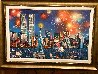 Manhattan Celebration 2006 Embellished - New York - NYC - Twin Towers Limited Edition Print by Alexander Chen - 1