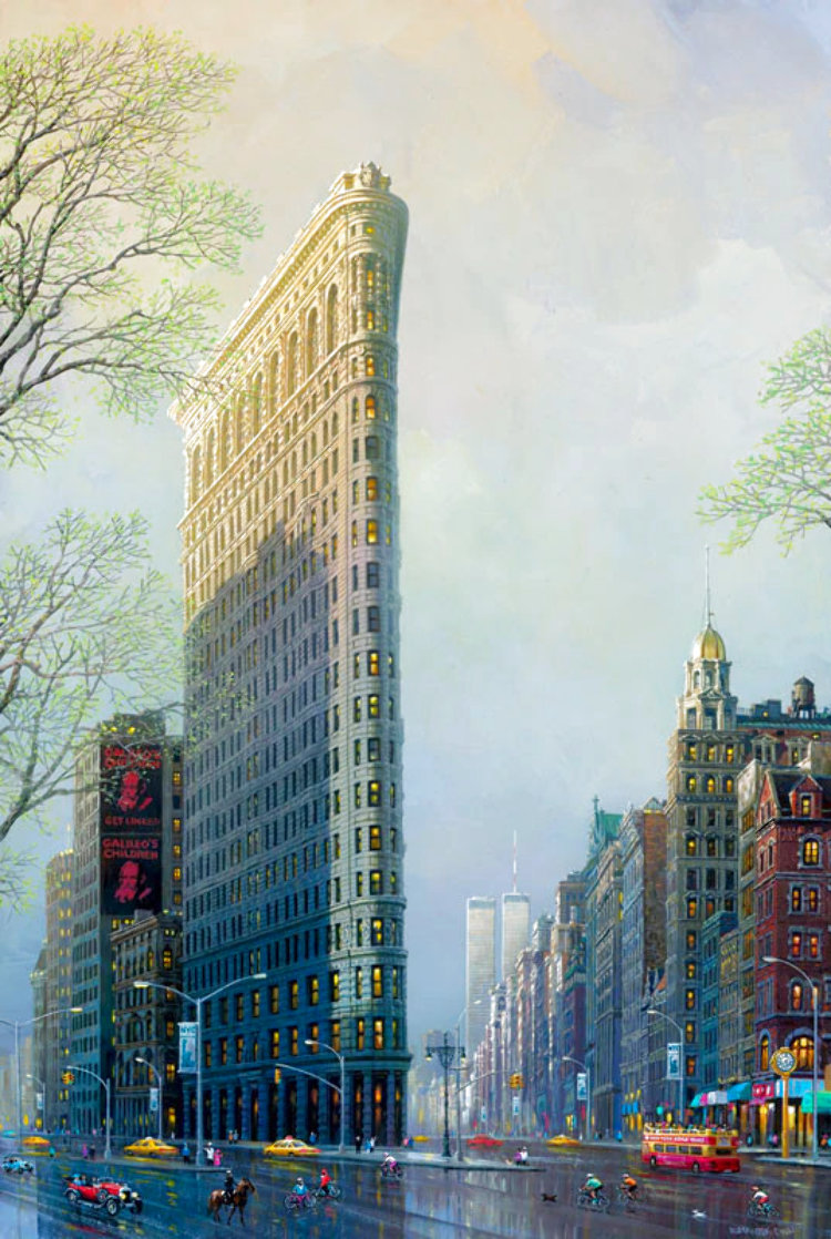 Flat Iron Building 2004 NYC  Limited Edition Print by Alexander Chen