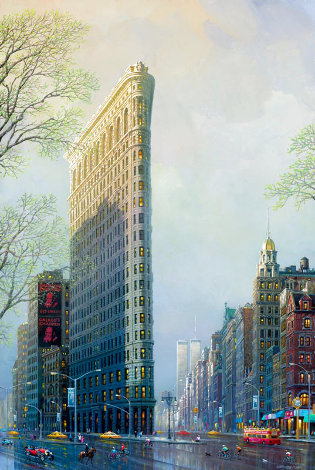 Flat Iron Building - New York - 2004 -  NYC - Twin Towets Limited Edition Print - Alexander Chen