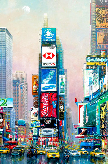 Times Square Day by Ken Keeley – Edward Kurstak Art Gallery
