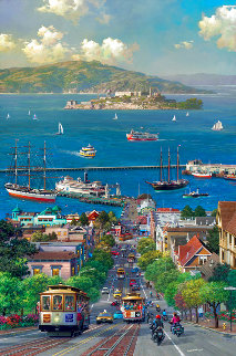 Hyde Park 2019 San Francisco - Embellished - Huge - California Limited Edition Print - Alexander Chen Hyde Park 2019 San Francisco - Embellished - Huge - California Limited Edition Print - Alexander Chen