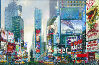 Times Square South HC 2015 Embellished - Huge Limited Edition Print by Alexander Chen - 0