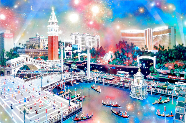 Las Vegas Panorama 2006 - Nevada Limited Edition Print by Alexander Chen