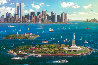 New York Gateway 2002 - Twin Towers - NYC Limited Edition Print by Alexander Chen - 0