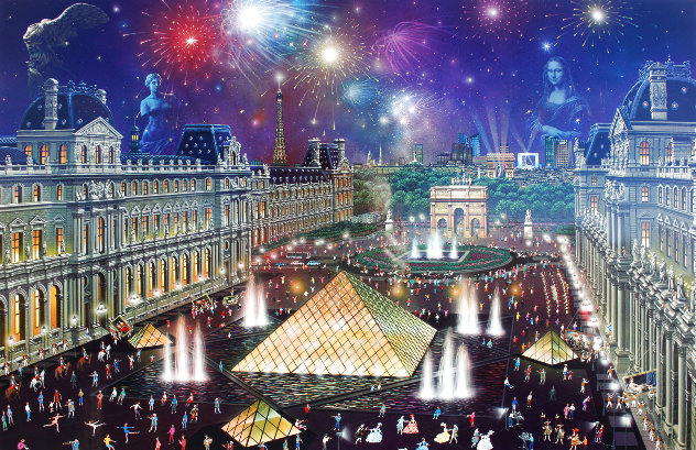 Louvre 2006 - Paris, France Limited Edition Print by Alexander Chen