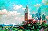 Freedom Tower and Port of Miami 2004 - Florida Limited Edition Print by Alexander Chen - 2