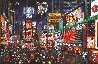 Times Square Panorama AP 2012 Embellished - Huge 32x42  - New York - NYC Limited Edition Print by Alexander Chen - 0