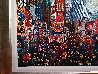 Times Square Panorama AP 2012 Embellished - Huge 32x42  - New York - NYC Limited Edition Print by Alexander Chen - 3