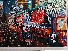 Times Square Panorama AP 2012 Embellished - Huge 32x42  - New York - NYC Limited Edition Print by Alexander Chen - 4