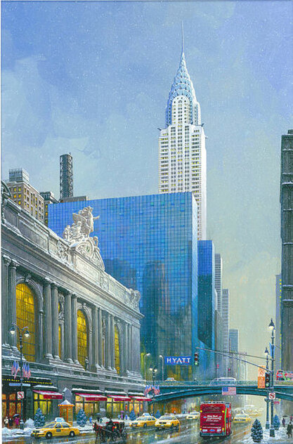 Chrysler Building - New York - NYC Limited Edition Print by Alexander Chen