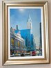 Chrysler Building 2015 - Framed Embellished Giclee on Canvas - Huge - New York - NYC Limited Edition Print by Alexander Chen - 1 Chrysler Building 2015 - Framed Embellished Giclee on Canvas - Huge - New York - NYC Limited Edition Print by Alexander Chen - 1