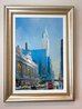 Chrysler Building 2015 - Framed Embellished Giclee on Canvas - Huge - New York - NYC Limited Edition Print by Alexander Chen - 2 Chrysler Building 2015 - Framed Embellished Giclee on Canvas - Huge - New York - NYC Limited Edition Print by Alexander Chen - 2