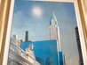 Chrysler Building 2015 - Framed Embellished Giclee on Canvas - Huge - New York - NYC Limited Edition Print by Alexander Chen - 5 Chrysler Building 2015 - Framed Embellished Giclee on Canvas - Huge - New York - NYC Limited Edition Print by Alexander Chen - 5