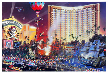Boulevard of Dreams and The Great Escape (Las Vegas) AP Set of 2 Limited Edition Print - Alexander Chen Boulevard of Dreams and The Great Escape (Las Vegas) AP Set of 2 Limited Edition Print - Alexander Chen