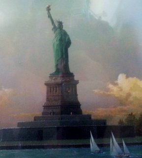 Liberty Island 2013 Limited Edition Print - Alexander Chen Liberty Island 2013 Limited Edition Print - Alexander Chen