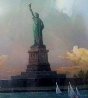 Liberty Island 2013 - New York - NYC Limited Edition Print by Alexander Chen - 0