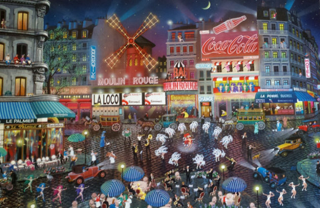 Moulin Rouge 2002 - Paris, France Limited Edition Print by Alexander Chen