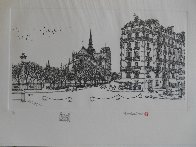 Notre Dame Winter Remarque 2008 Limited Edition Print by Alexander Chen - 2 Notre Dame Winter Remarque 2008 Limited Edition Print by Alexander Chen - 2