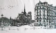 Notre Dame Winter Remarque 2008 Limited Edition Print by Alexander Chen - 0 Notre Dame Winter Remarque 2008 Limited Edition Print by Alexander Chen - 0