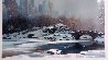 Central Park Bridge Winter, New York 2005 Embellished Limited Edition Print by Alexander Chen - 2