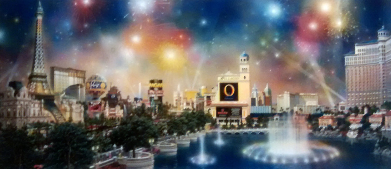 Las Vegas Panorama 2006 Limited Edition Print by Alexander Chen Las Vegas Panorama 2006 Limited Edition Print by Alexander Chen