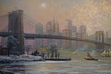 Brooklyn Bridge Camber Embellished 2013 - New York - NYC Limited Edition Print - Alexander Chen