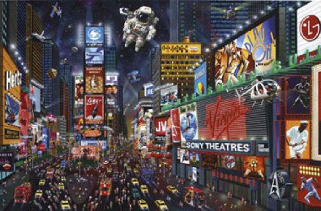 Time Square Panorama - New York - NYC by Alexander Chen