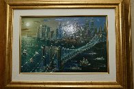 Brooklyn Bridge Embellished New York 2002 Limited Edition Print by Alexander Chen - 2 Brooklyn Bridge Embellished New York 2002 Limited Edition Print by Alexander Chen - 2