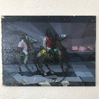 Praying to the Spirit 1977 30x40 Super Huge Original Painting by Constantine Cherkas - 1 Praying to the Spirit 1977 30x40 Super Huge Original Painting by Constantine Cherkas - 1