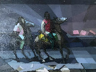 Praying to the Spirit 1977 30x40 Super Huge Original Painting by Constantine Cherkas - 0 Praying to the Spirit 1977 30x40 Super Huge Original Painting by Constantine Cherkas - 0