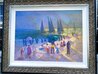 Summer in Laguna, California 1955 38x48 Oil on Canvas - Huge - Signed Twice Original Painting by Constantine Cherkas - 2 Summer in Laguna, California 1955 38x48 Oil on Canvas - Huge - Signed Twice Original Painting by Constantine Cherkas - 2