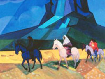 Coming Home AP 2004 Limited Edition Print - Constantine Cherkas Coming Home AP 2004 Limited Edition Print - Constantine Cherkas