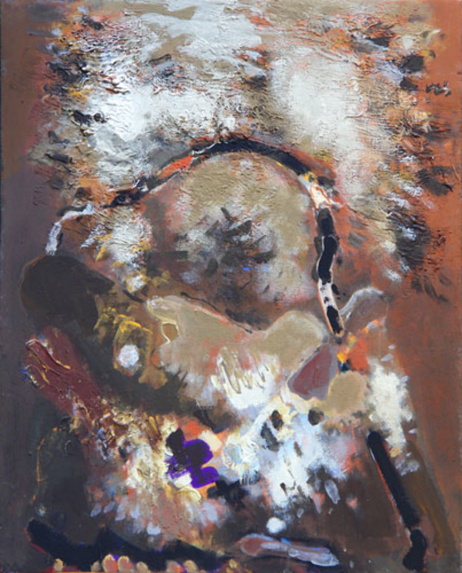 Bag And Snow 29x23 Original Painting by Viktor Chernilevsky Bag And Snow 29x23 Original Painting by Viktor Chernilevsky