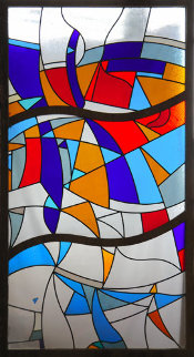 Stained Glass Window Unique 2007 70x36 Super Huge Other - Viktor Chernilevsky Stained Glass Window Unique 2007 70x36 Super Huge Other - Viktor Chernilevsky