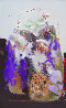 Purple Bag 2008 51x32 Huge Original Painting by Viktor Chernilevsky - 0