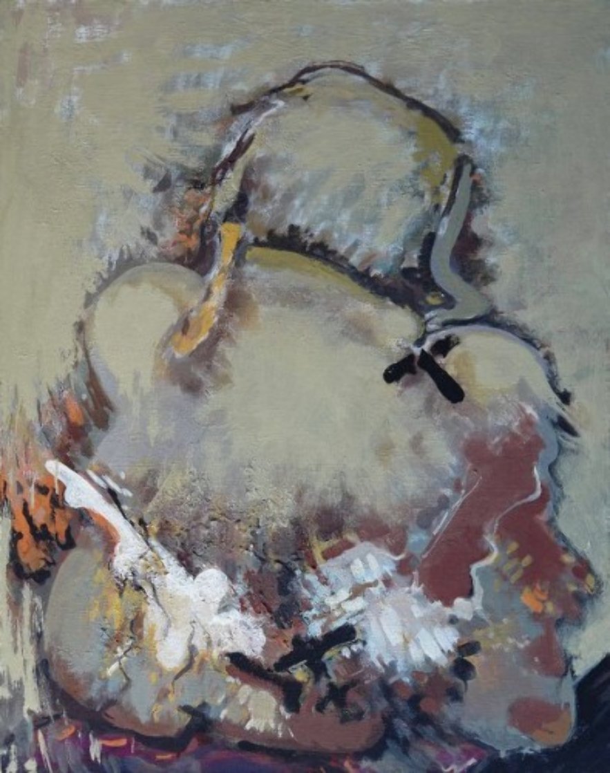 Untitled Painting 2010 17x19 Original Painting by Viktor Chernilevsky Untitled Painting 2010 17x19 Original Painting by Viktor Chernilevsky